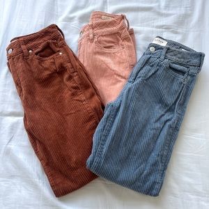 Pacsun Corduroy Pants Bundle